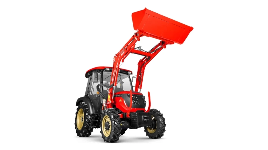 Фронтальный погрузчик Solis | Солис (50 HP/Cabin/4x4/8F+2R/12F+12R) Челюстной ковш (4 in 1 bucket)
